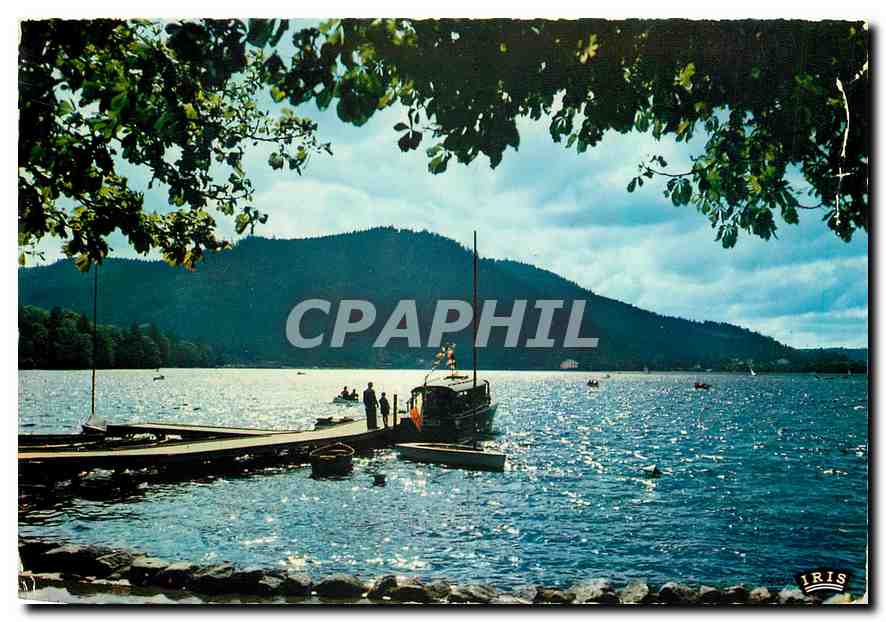 CPM Les Vosges Pittoresques Gerardmer le Lac au crepuscule