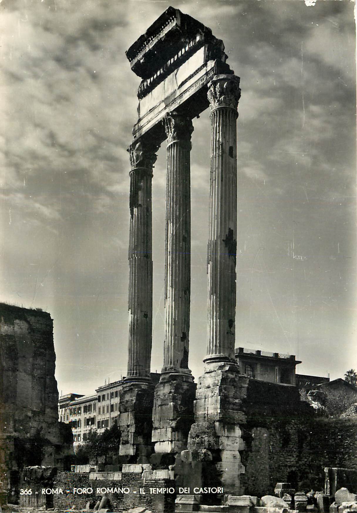 CPM Roma Foro Romano Il Tempio Dei Castori