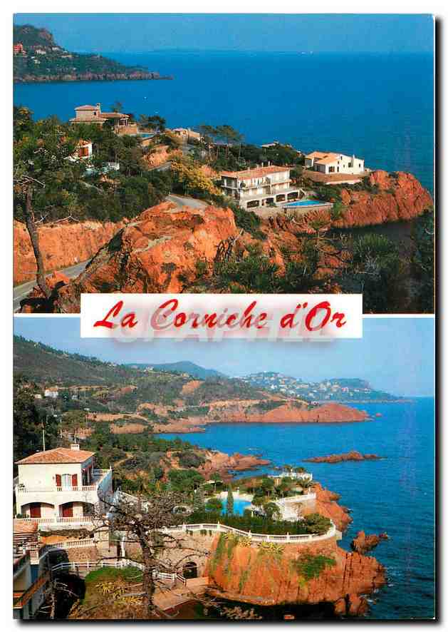 CPM La Cote d'Azur La Corniche d'or Var La Pointe Notre Dame