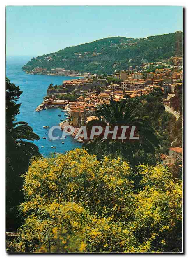 CPM La cote d'Azur inoubliable Villefranche sur Mer Vue generale