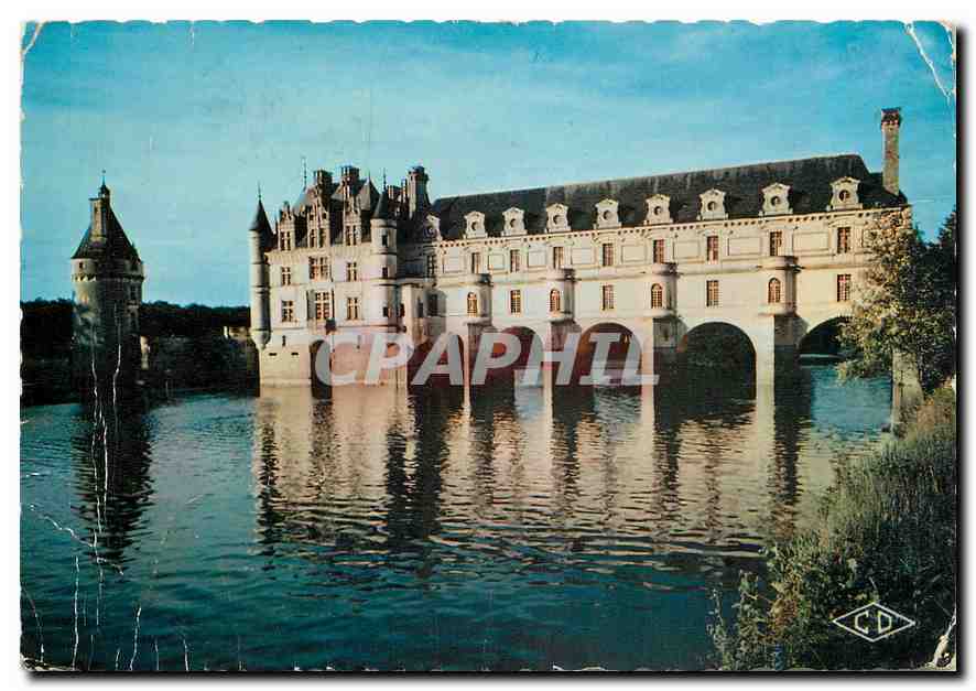 CPM Les Chateaux de la Loire Chenonceaux (Indre et Loire) Cote Ouest