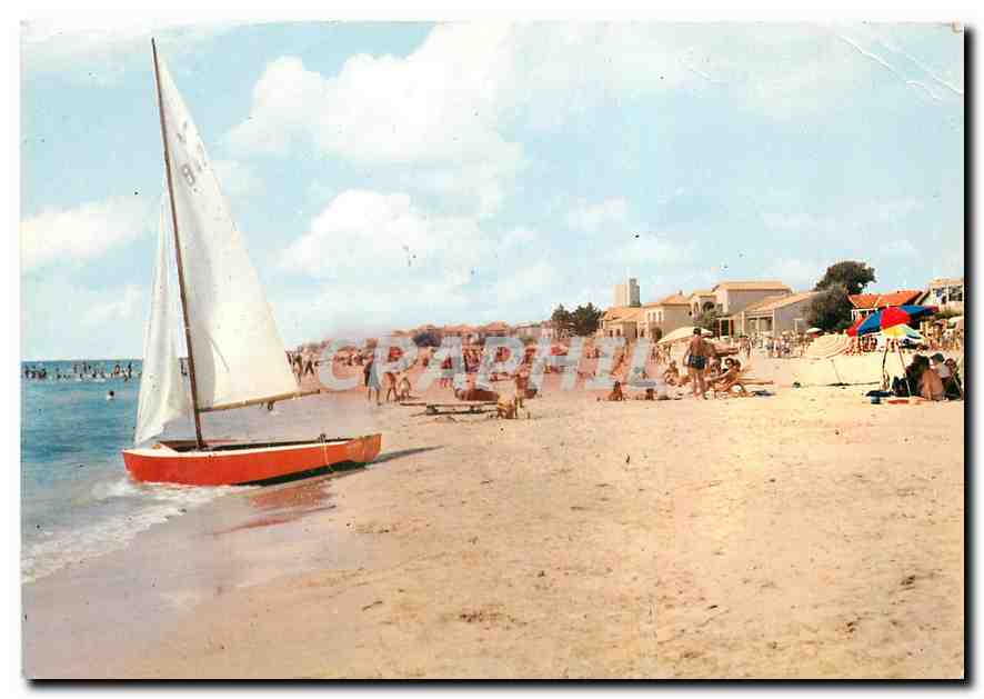 CPM Carnon Plage (Herault) La Plage et ses plaisirs