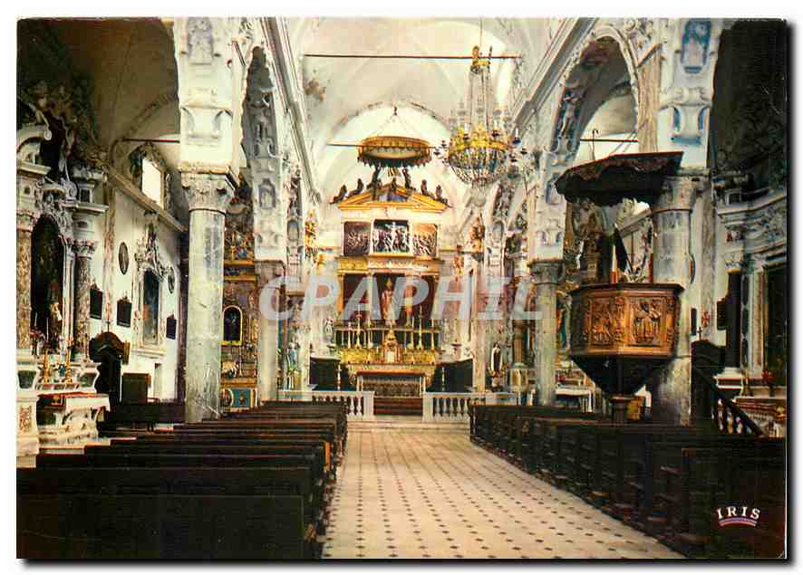 CPM Utelle (A M) Alt 800 m Eglise St Veran (XIe siecle)