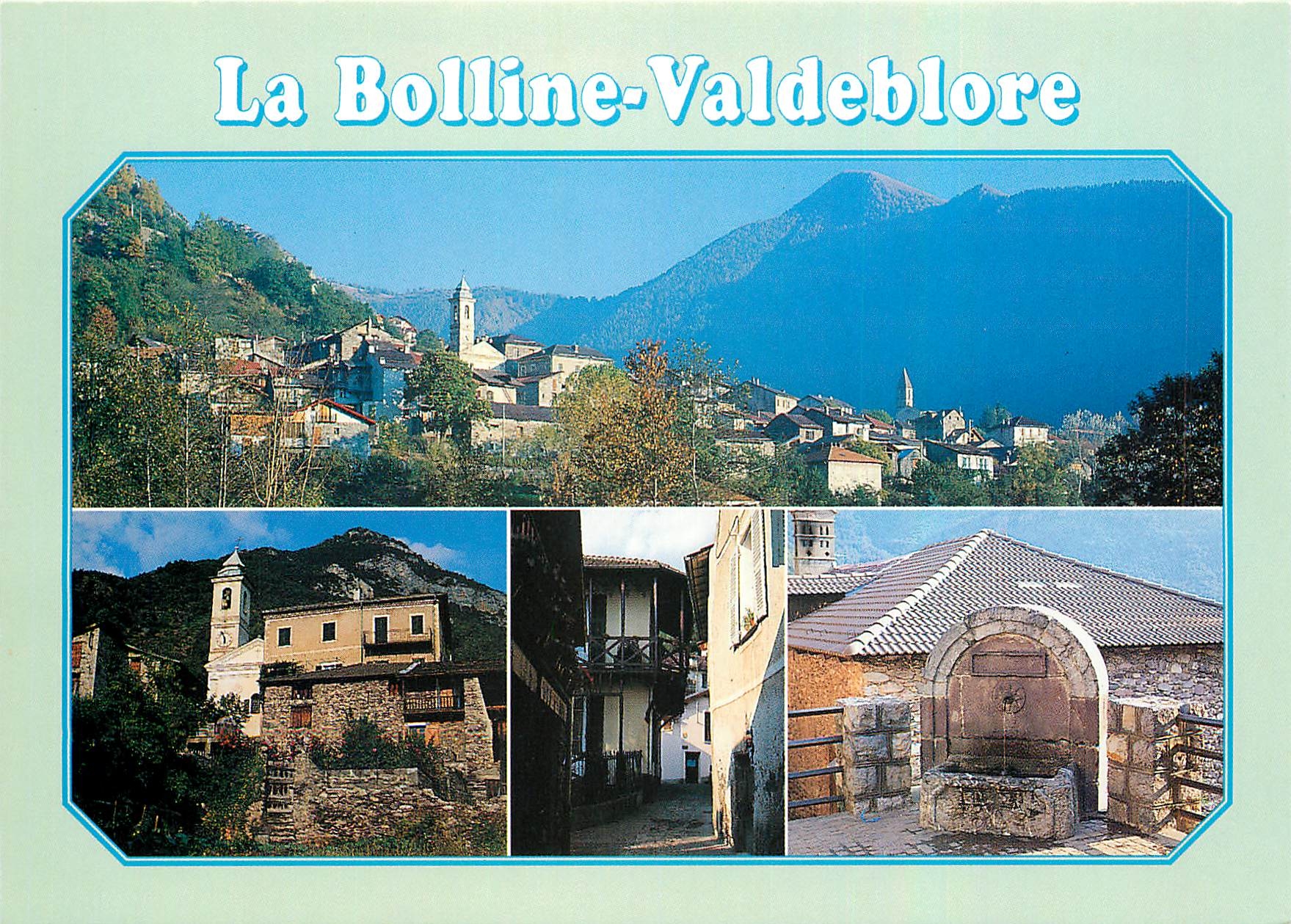 CPM La Bolline Valdeblore (A Maritimes) Alt 1040 m Pittoresque village des Alpes dU sud