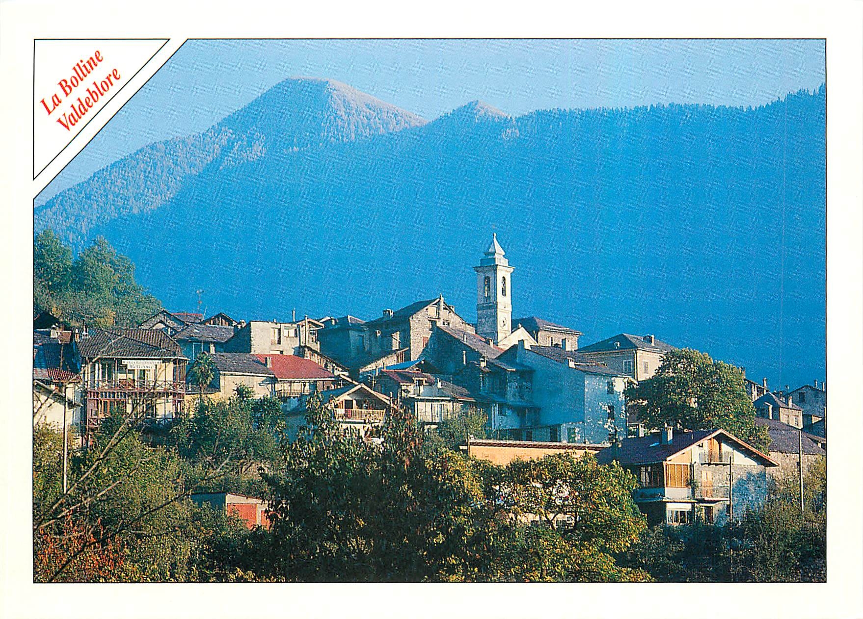 CPM La Bolline Valdeblore (A Maritimes) Alt 1040 m Pittoresque village des Alpes dU sud