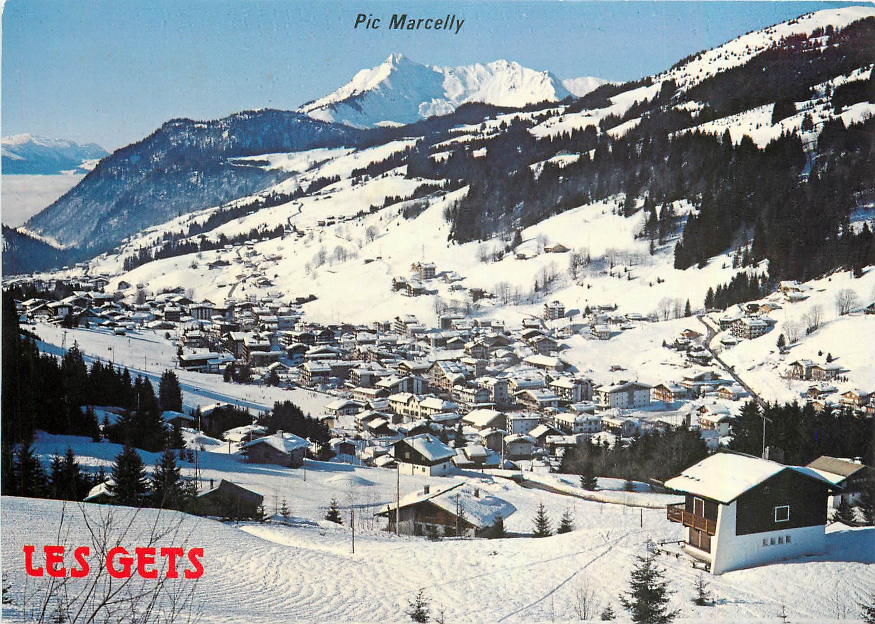 Les Gets — Aussicht auf den Pic Marcelly — Editions CERARD