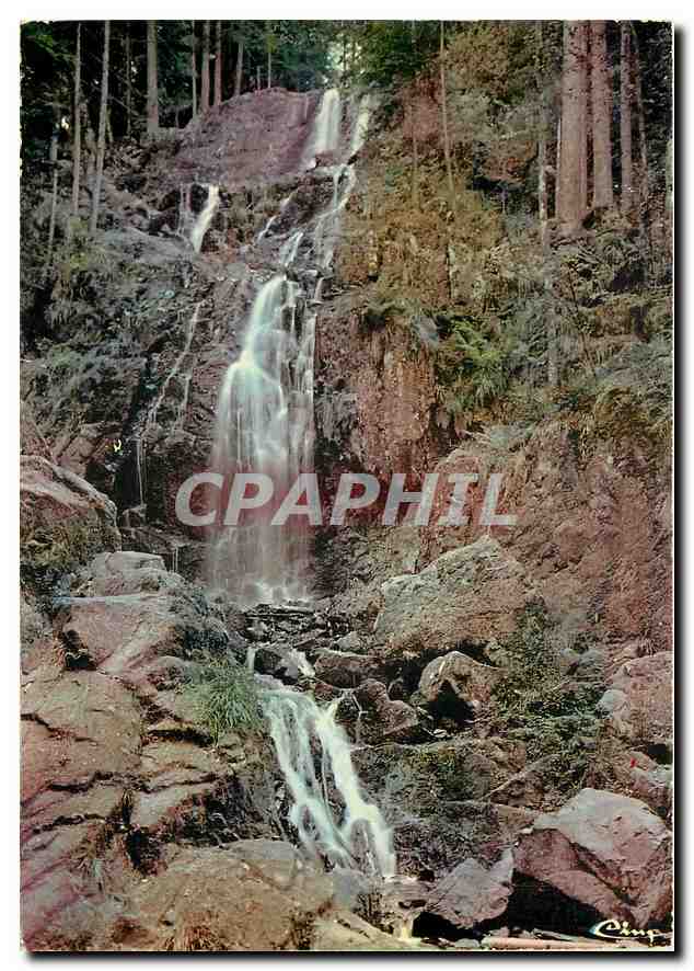 CPM Vosges Touristiques la cascade de Tendon