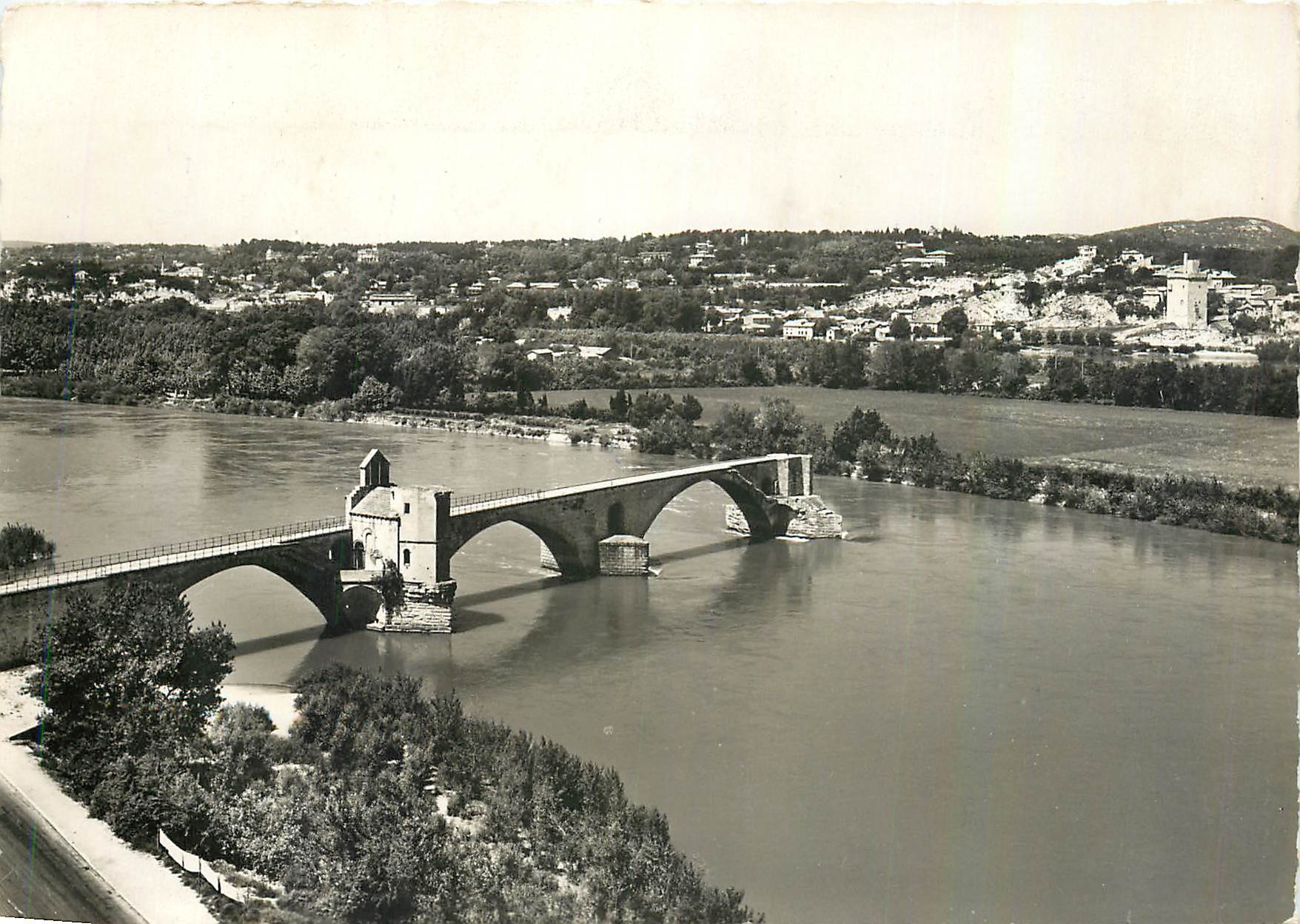 Pont Saint-Bénézet sur le Rhône — Avignon — Éditions Barchella-Nice