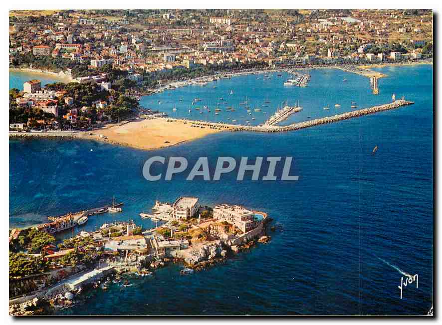 CPM Couleurs et Lumiere de France La Cote d'Azur miracle de la nature Bandol (Var) Bandol et l'Ile d