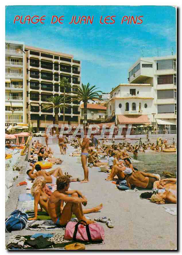 CPM Cote d'Azur Juan les Pins (A M) La promenade et les Plages