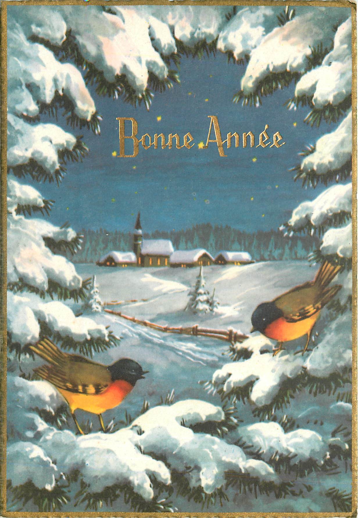 CPM Bonne Annee