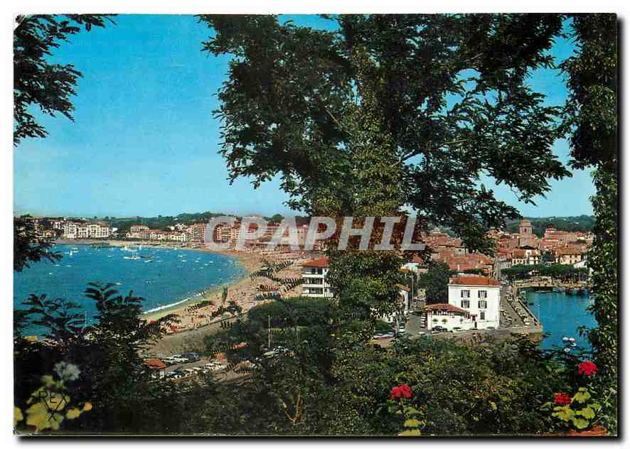 CPM St Jean de Luz (B P) La plage et le port