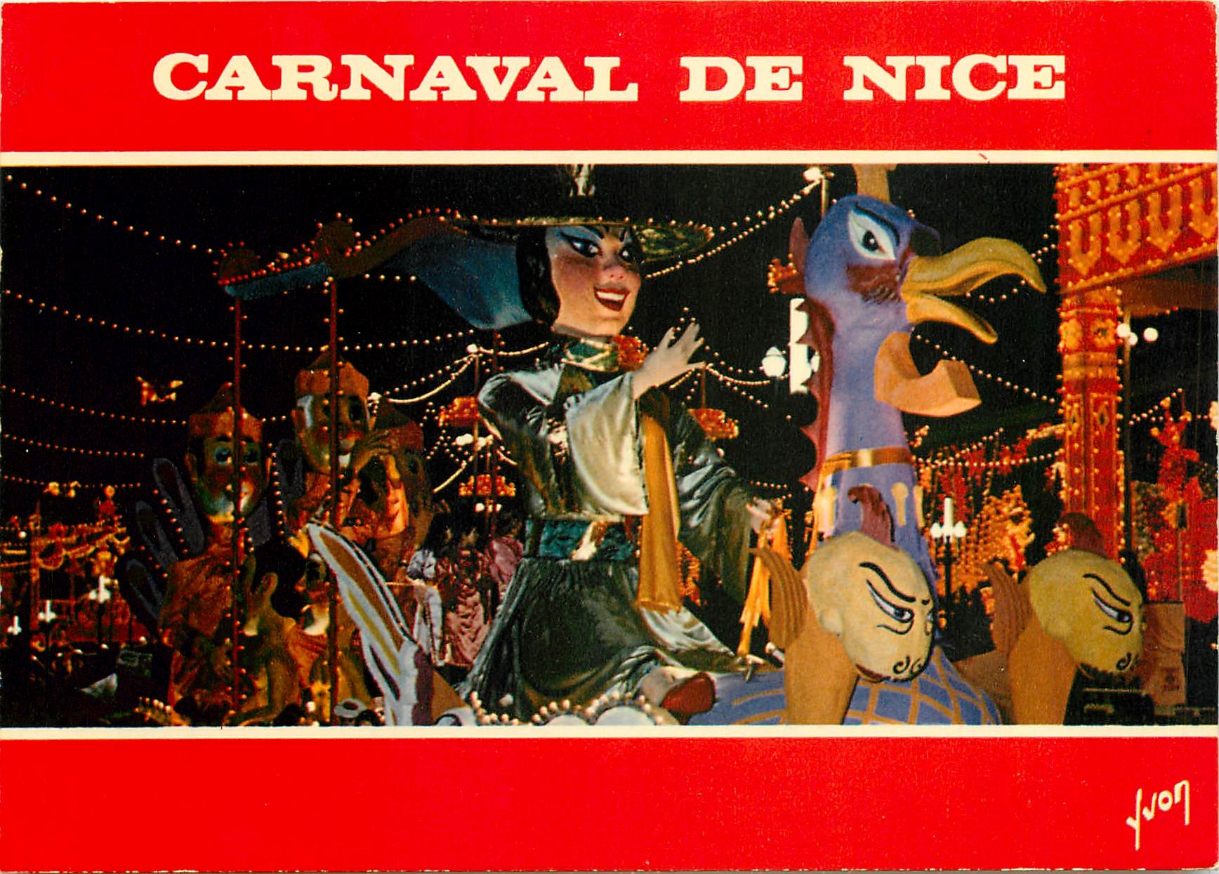 CPM Couleurs et Lumiere de France La Cote d'Azur de la nature Nice (Alpes Maritimes) le carnaval de 