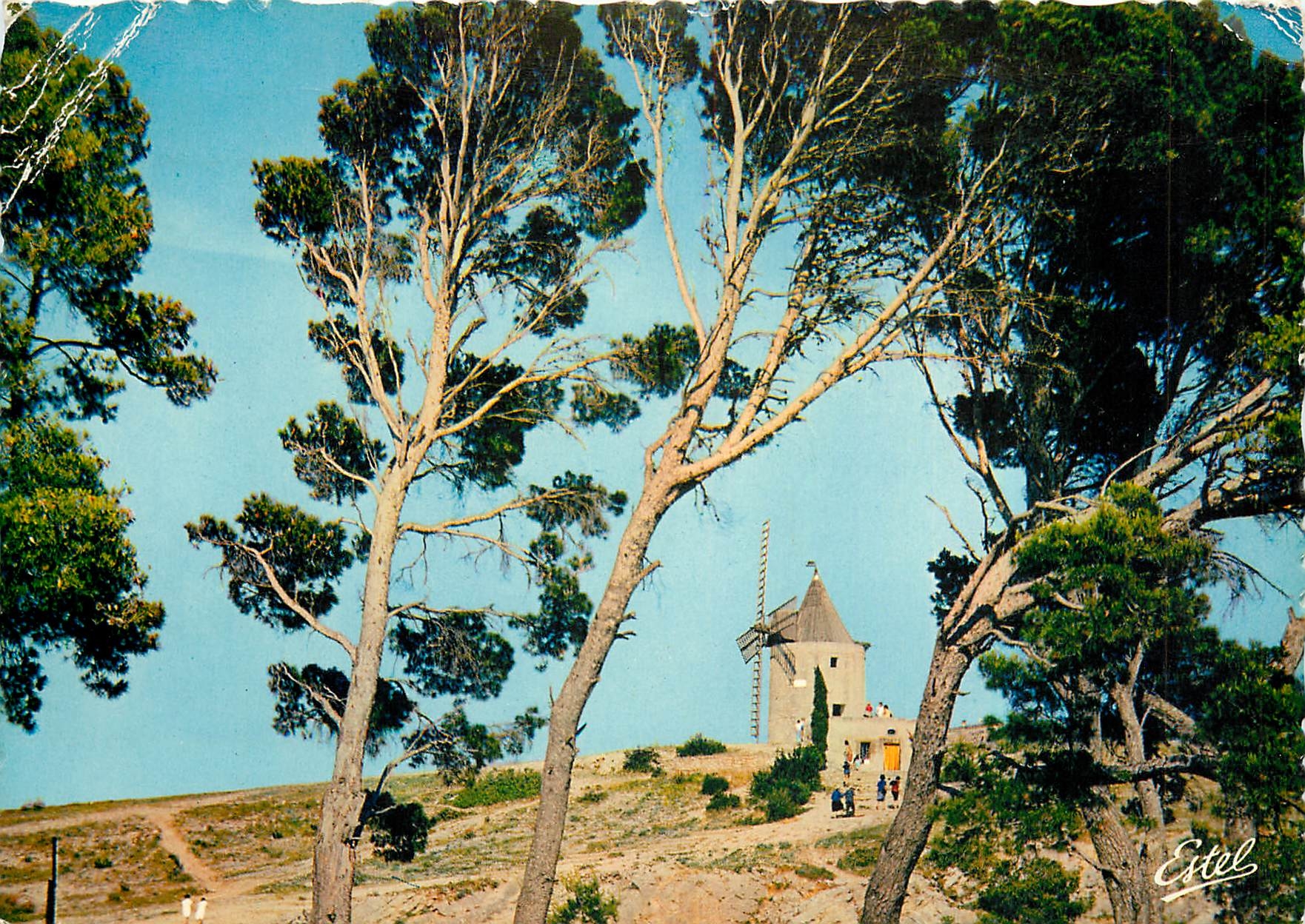 CPM Fontvieille le Moulin de Daudet