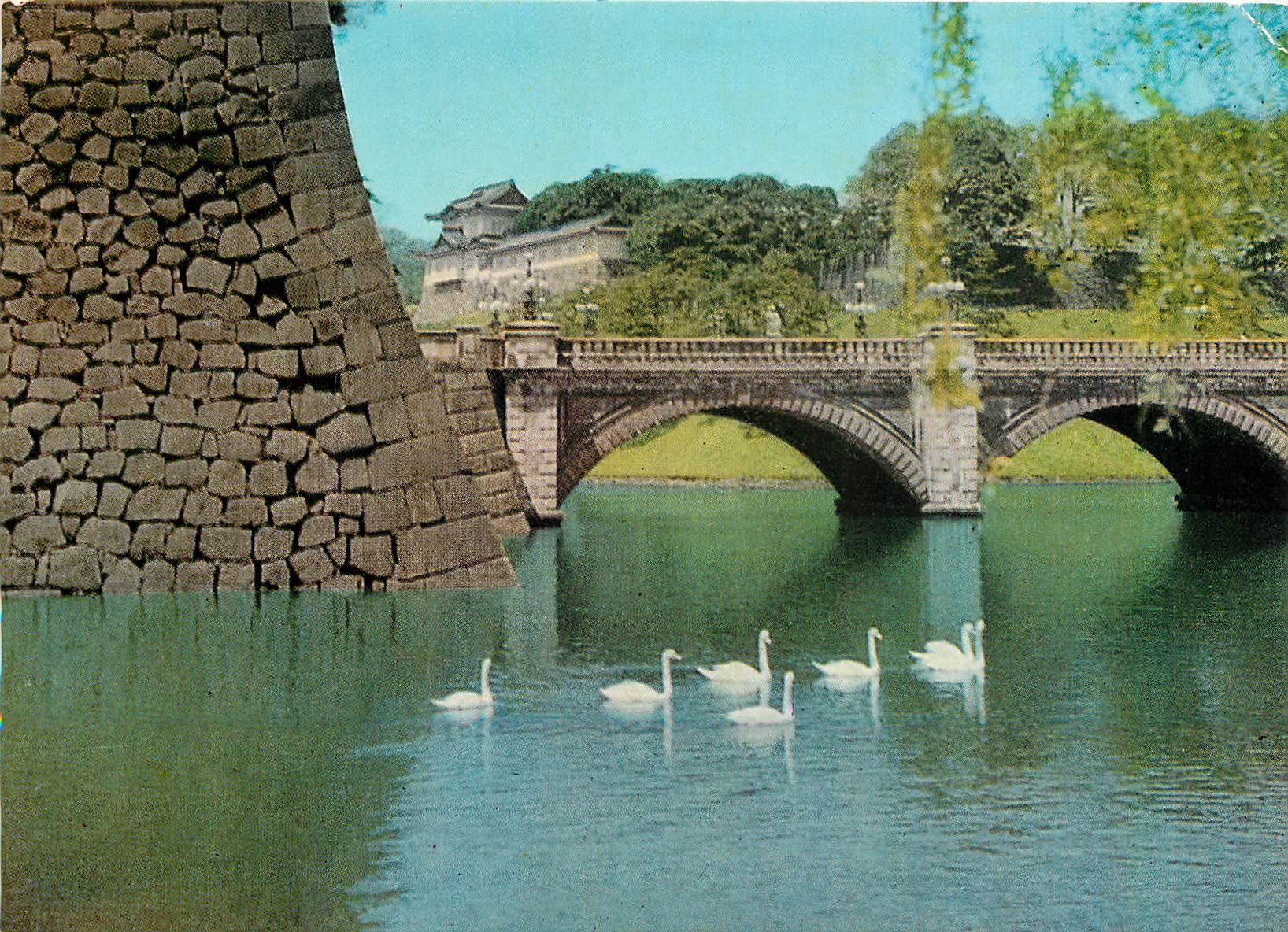 CPM Ancient Stone Walls The Imperial Palace Grounds in Tokyo