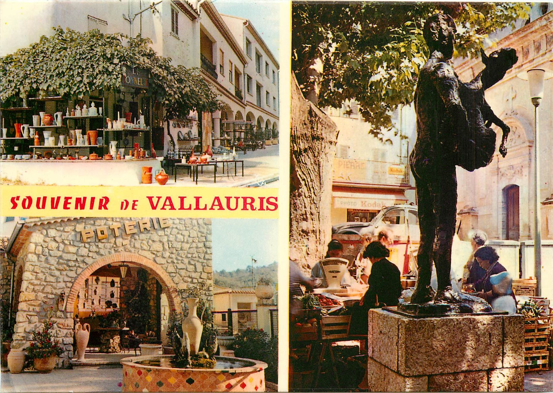 CPM Au soleil de la Cote d'Azur Vallauris