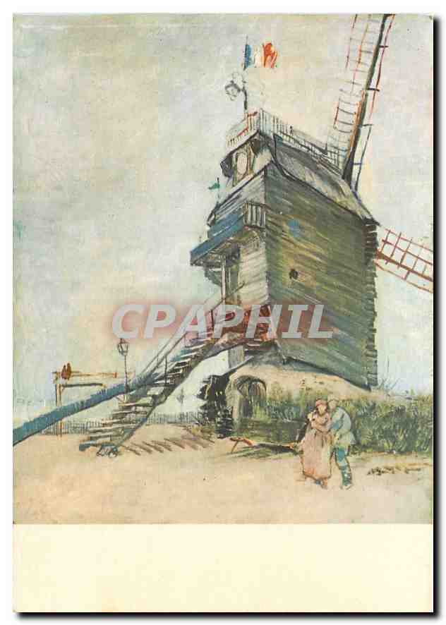 CPM Van Gogh Le Moulin de la Galette 1886
