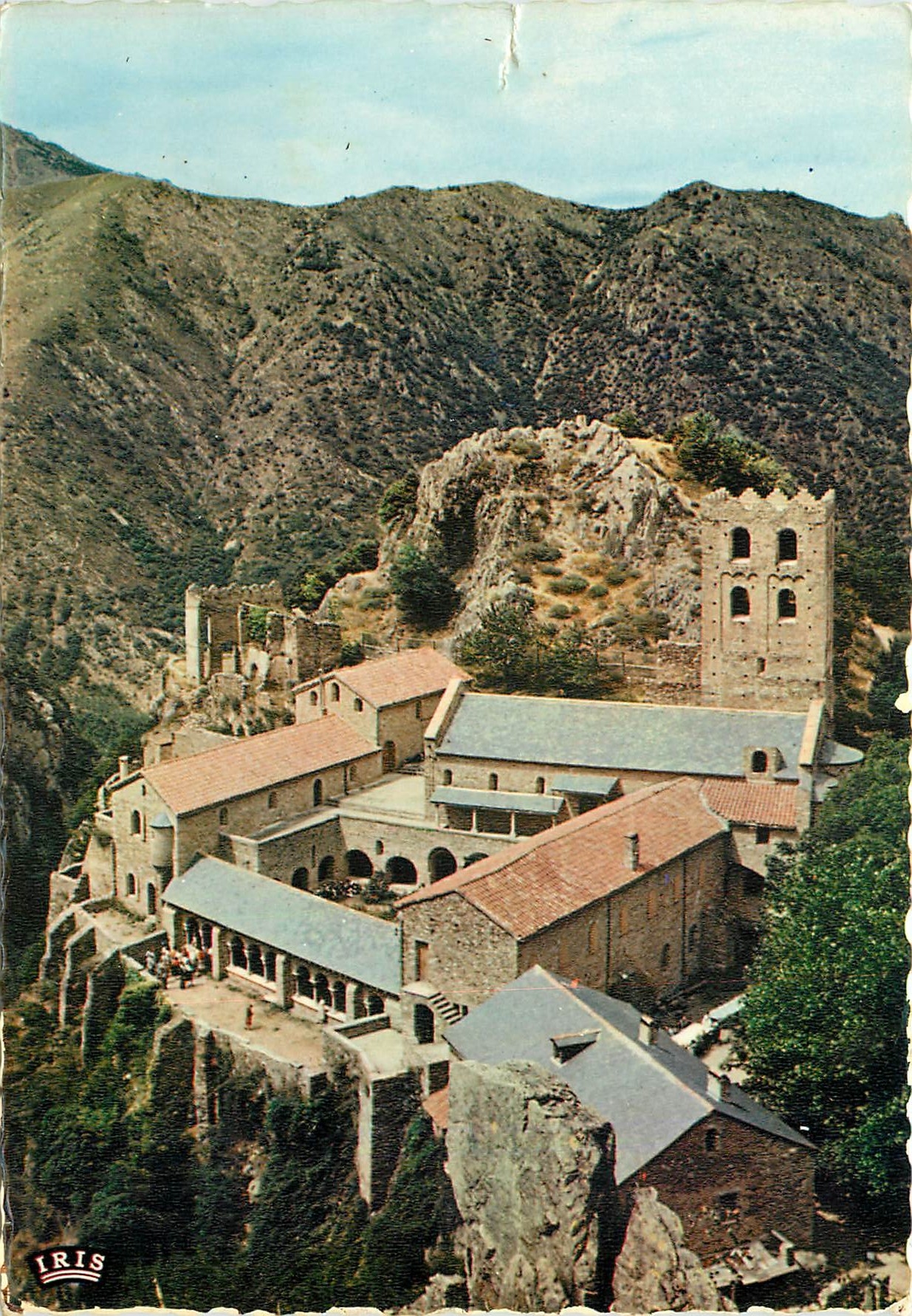 CPM Saint Martin de Canigou (environs de Vernet les Bains) L'Abbaye (Fondee au XIes)