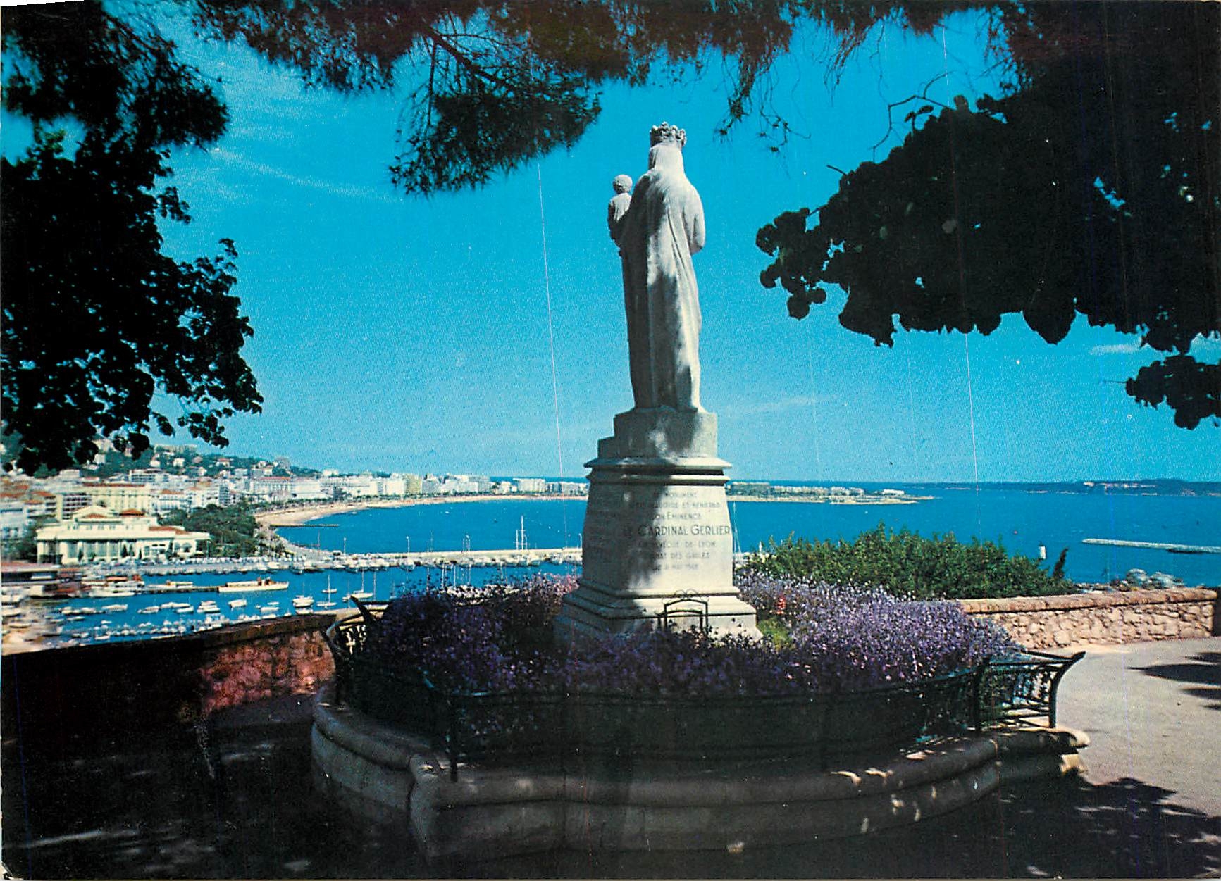 CPM Cannes Cote d'Azur Panorama vu du Surquet