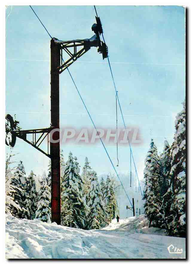 CPM La Bresse (Vosges) Centre de Ski de Supervallee alt 1000m
