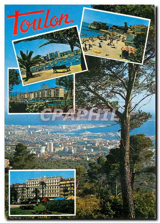 CPM La Cote d'Azur Pays du Soleil Toulon