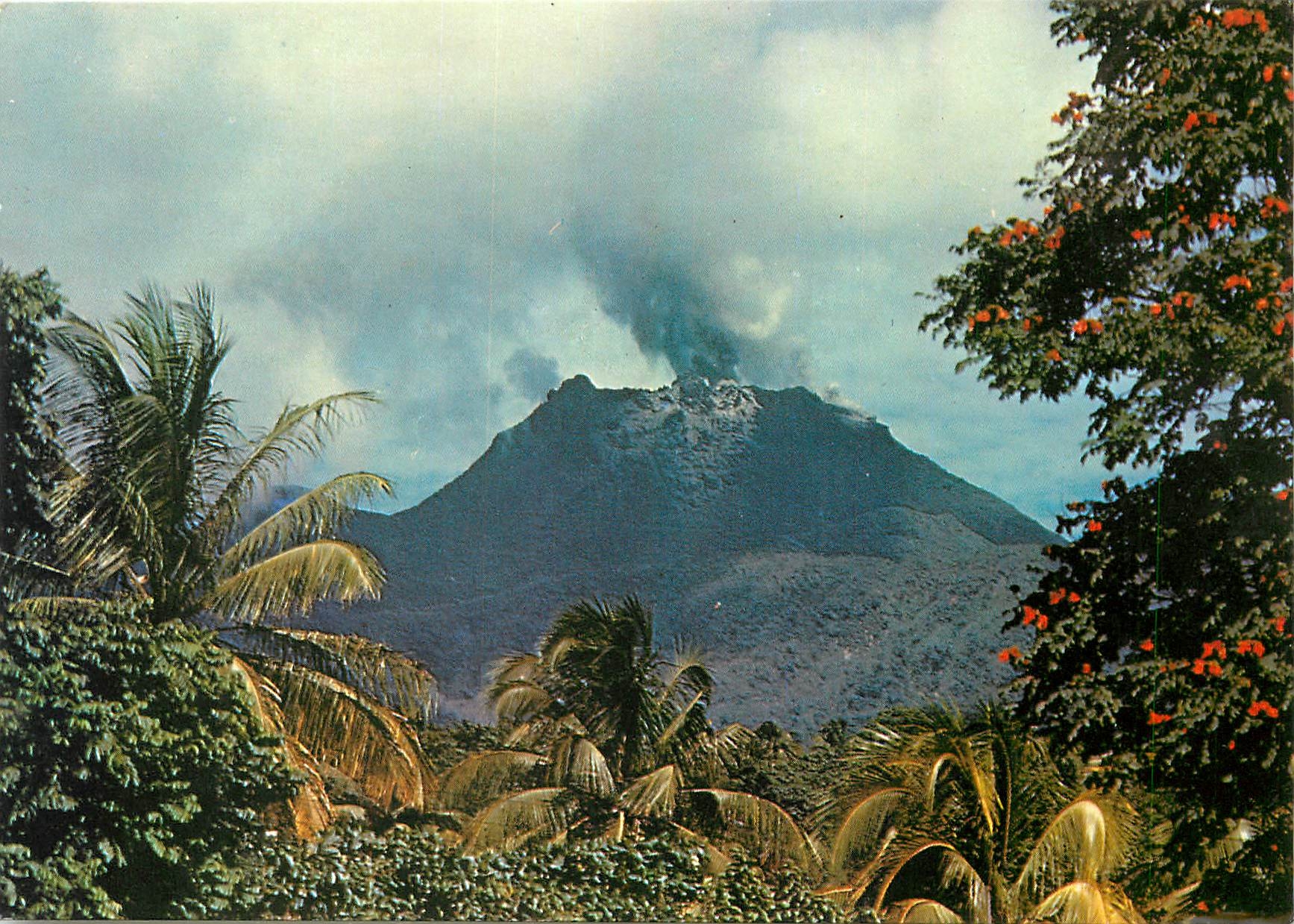 CPM Guadeloupe (1976) Eruption de la Soufriere