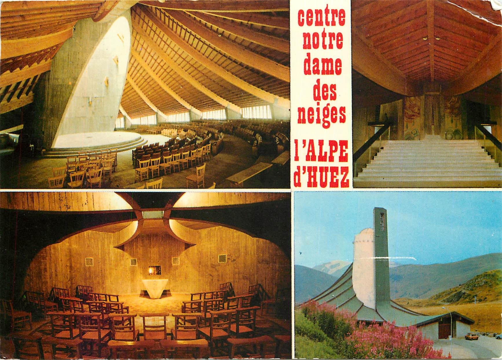 Centre Notre-Dame des Neiges — L'Alpe d'Huez — Éd. J. Cellard, n° 29234