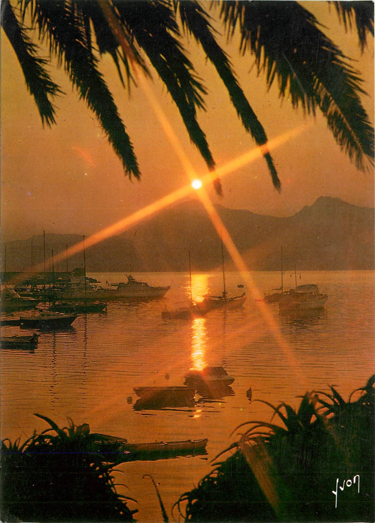 CPM Couleurs et Lumiere de la France Coucher de Soleil