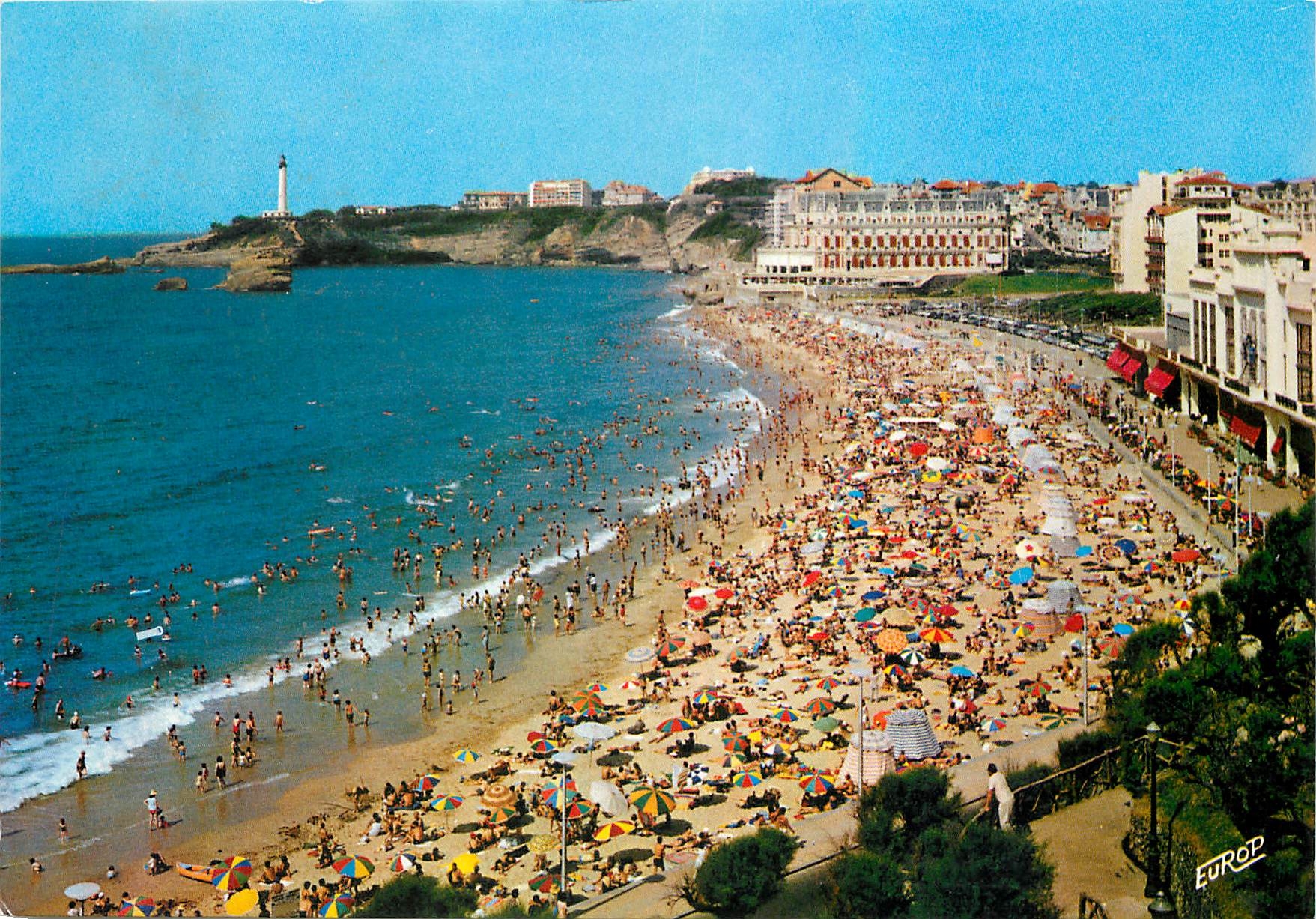 Biarritz - La grande Plage — Éditeur Europ, n° 1093