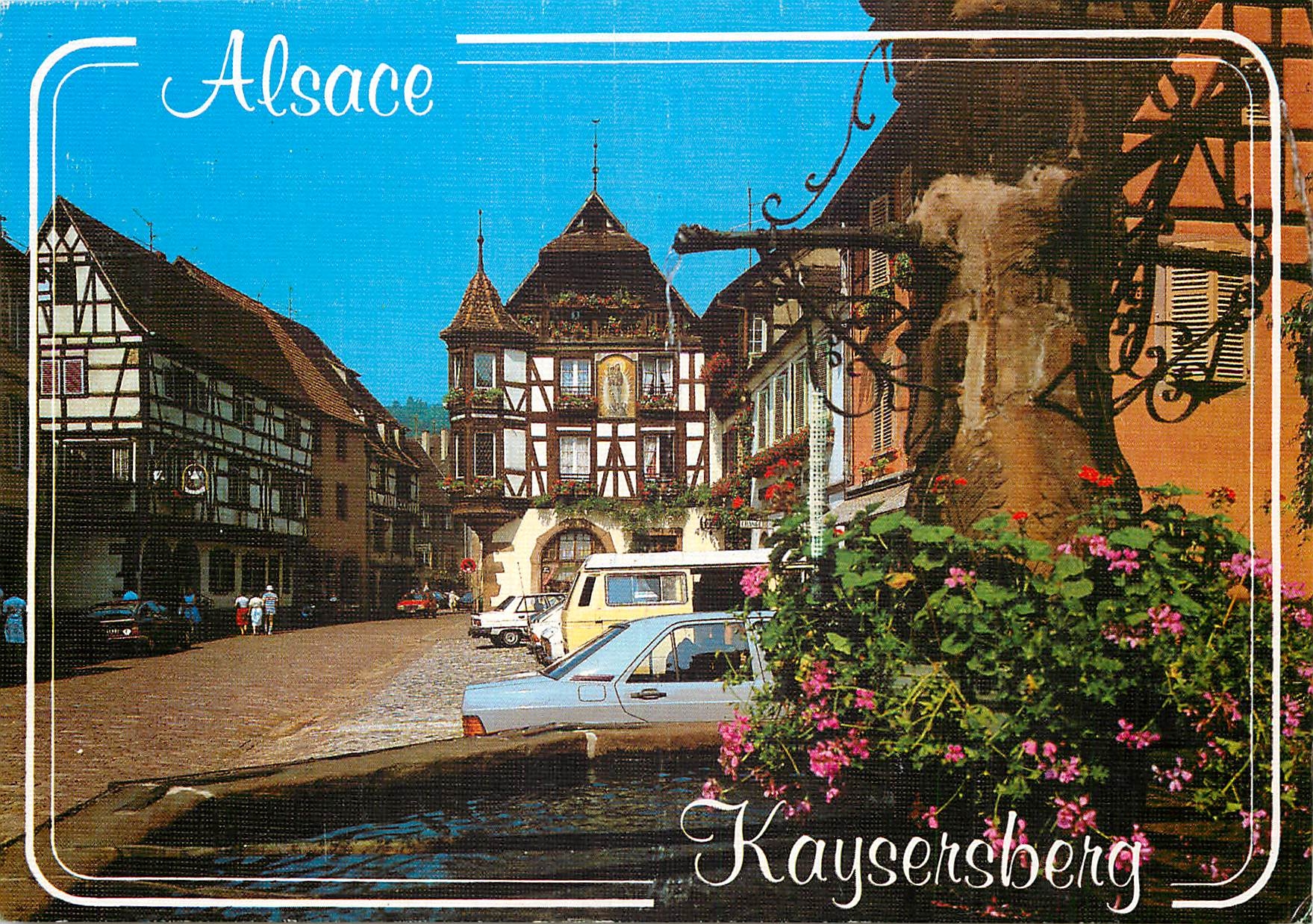 CPM Regard sur l'Alsace Kayserberg (Haut Rhin