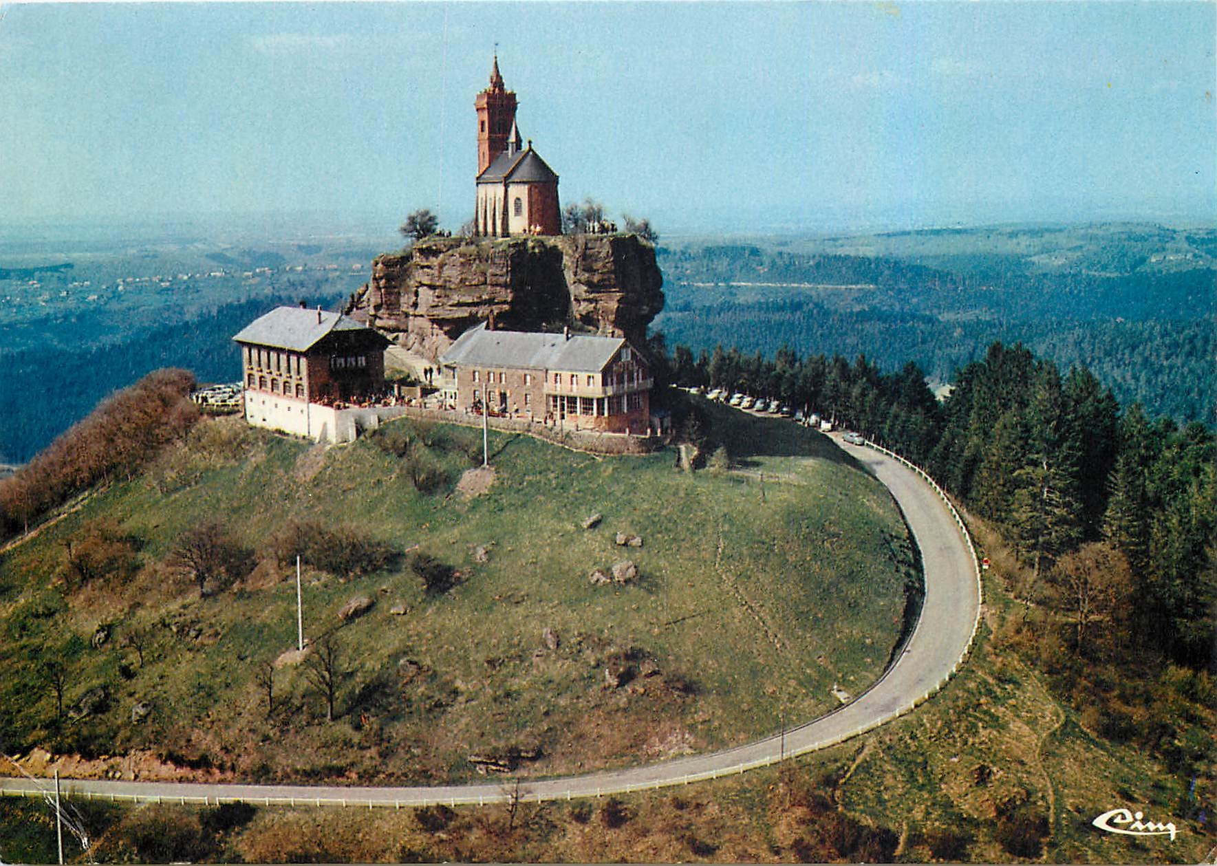 CPM Dabo (Moselle) alt 664 m vue aerienne Rocher de Dabo