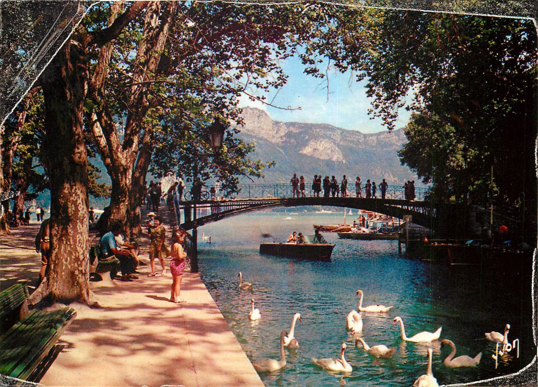 Le Pont des Amours — Annecy — Éditions Yvon - Arrouill