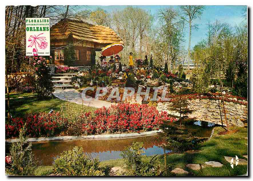 CPM Floralies Internationales avril a oct 1967 Orleans