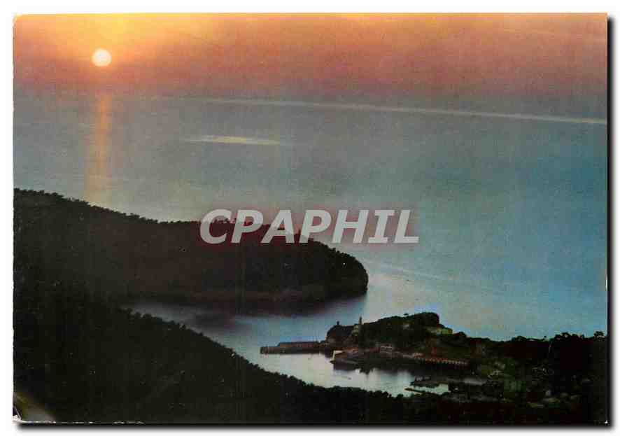 CPM Puerto de Soller (Mallorca) Coucher de soleil vu du Mirador de ses Barques