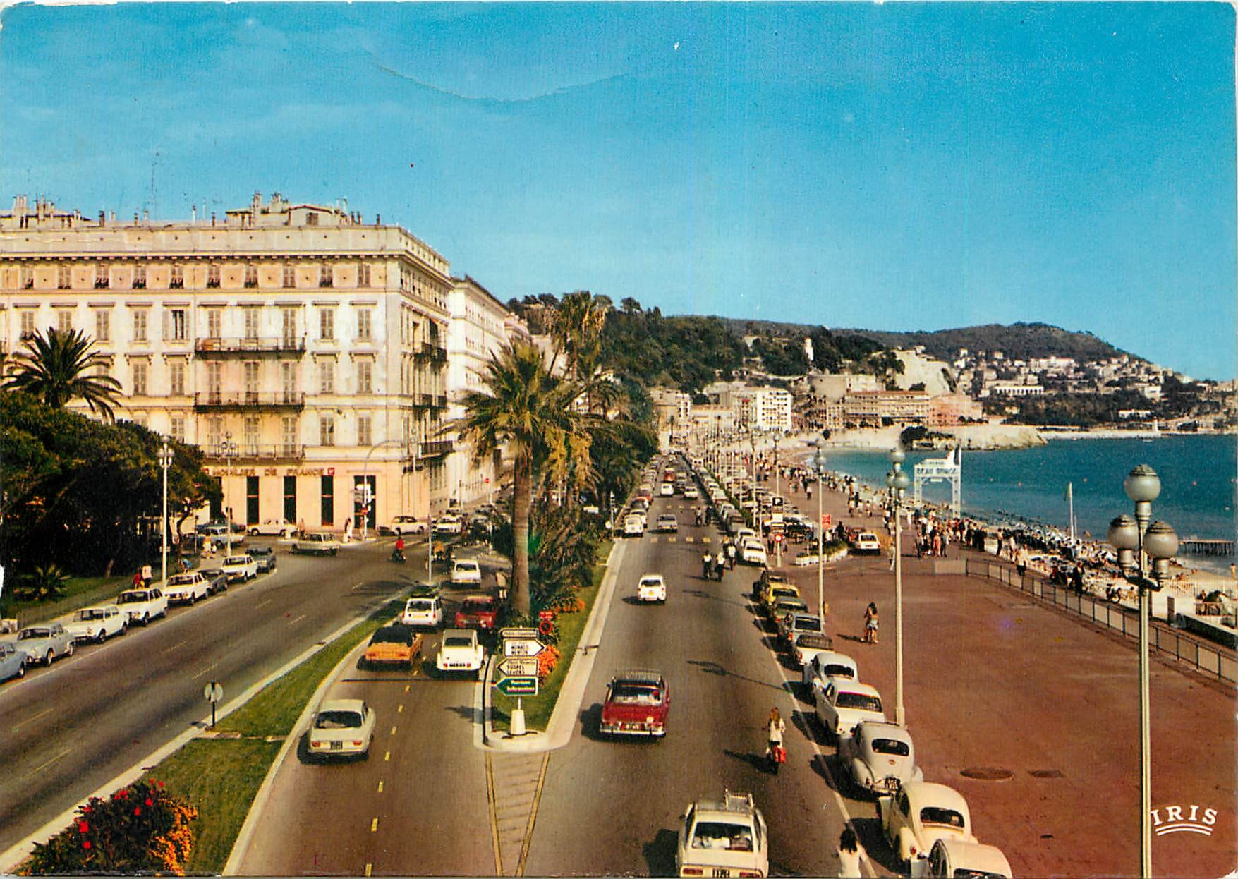 CPM Reflets de la Cote d'Azur Nice (A Mmes) La Promenade des Anglais et le QUAI des Etats Unis