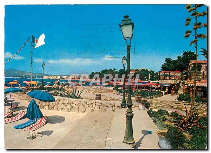 CPM La Cote d'Azur Cap D'Antibes Juan les Pins chic et Pittoresque de Juan