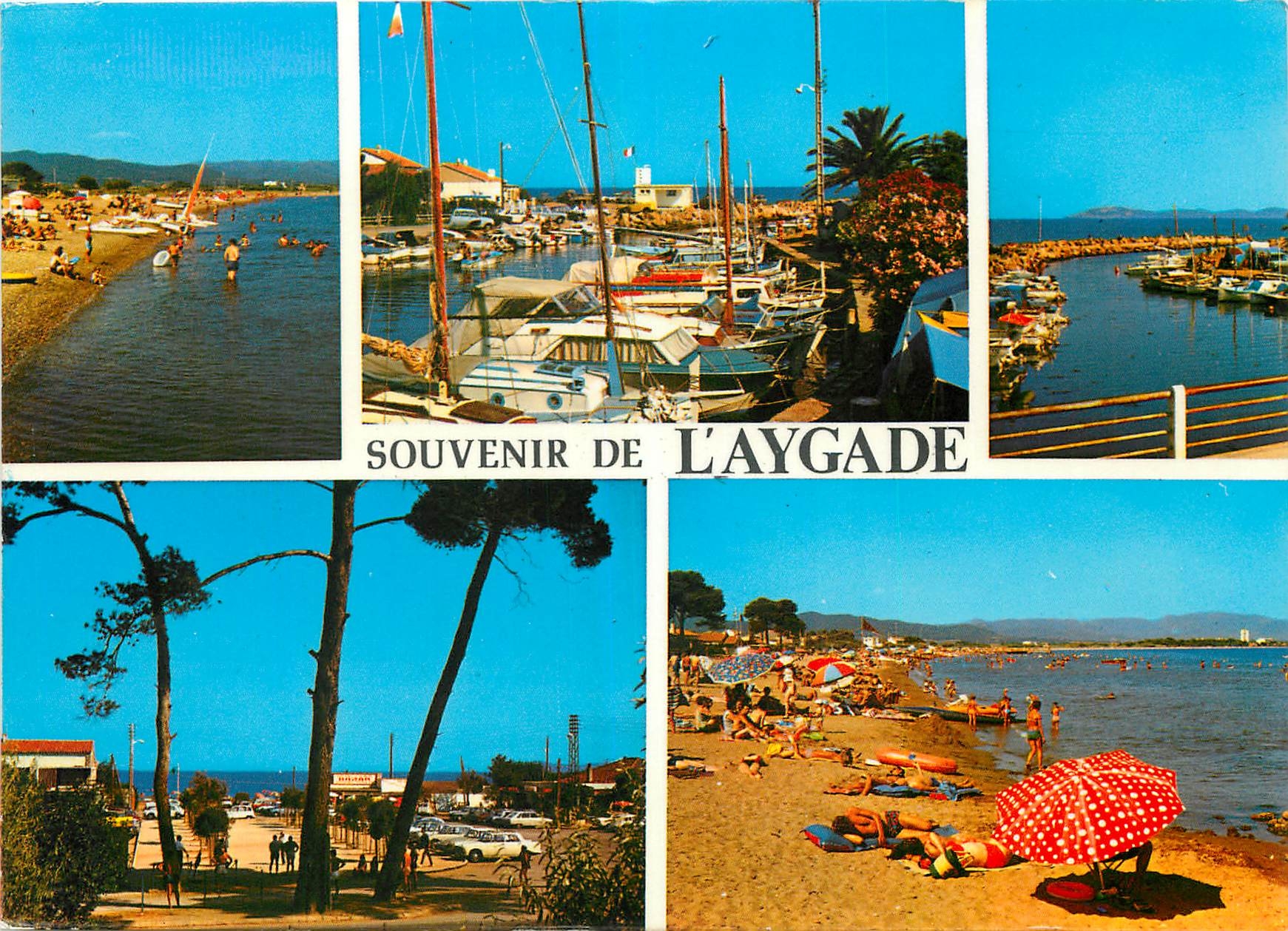 CPM Lumiere et Beaute de la Cote d'Azur Souvenir de l'Aygade