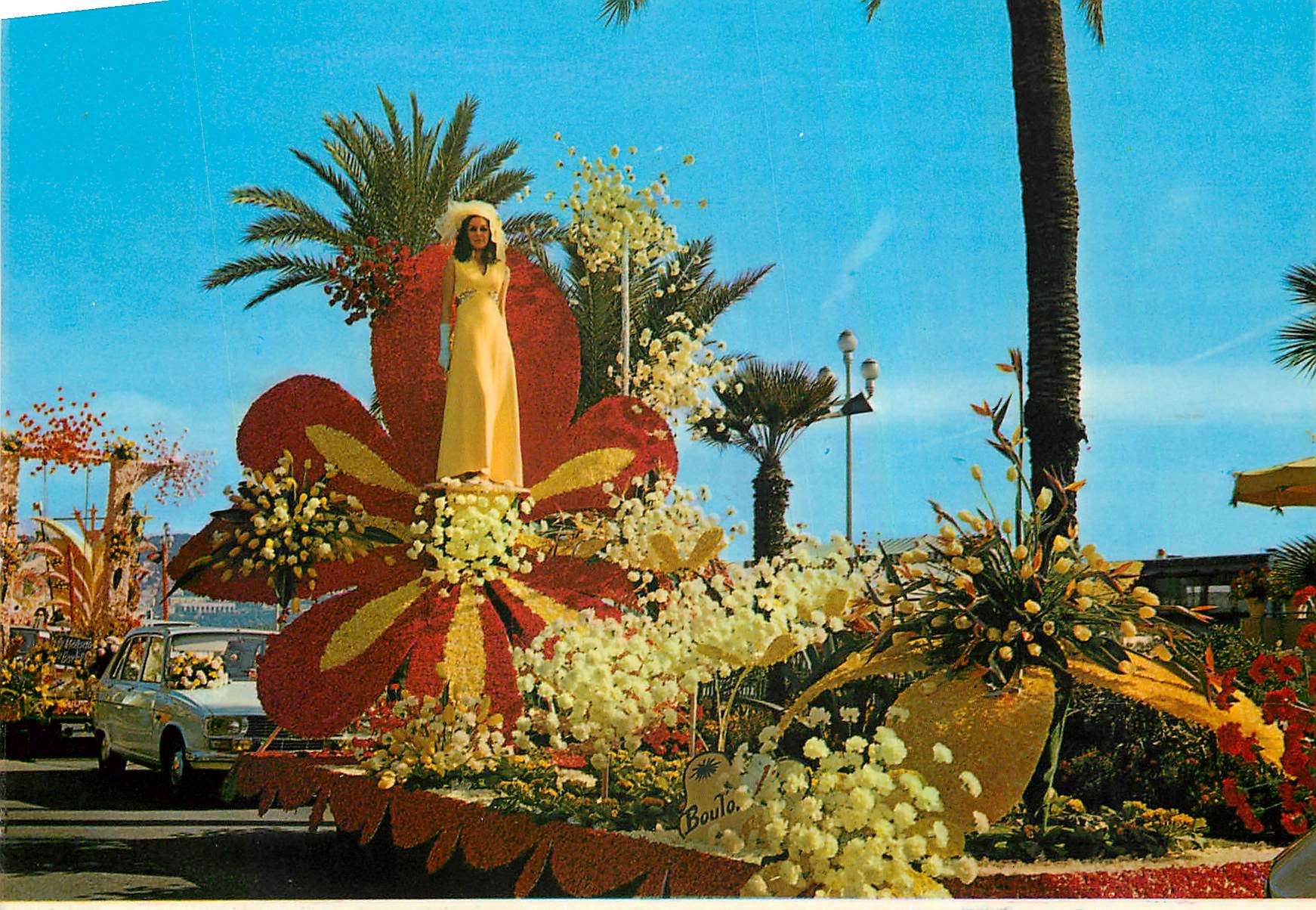 CPM Nice Cote d'Azur French Fiviera Bataille de Fleurs