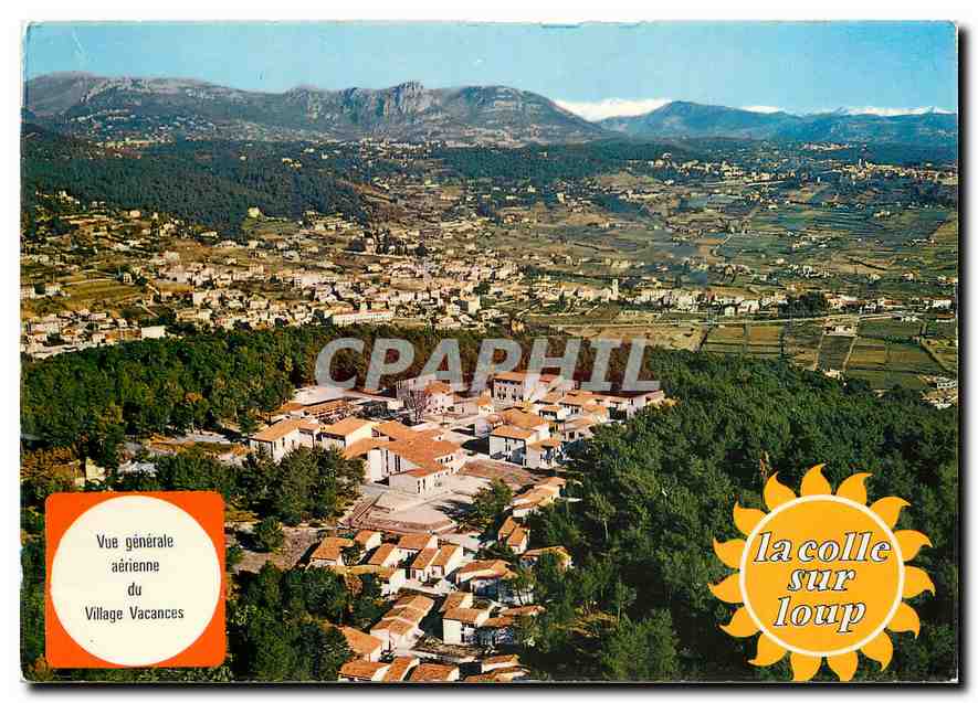 CPM Vue generale aerienne du Village Vacances