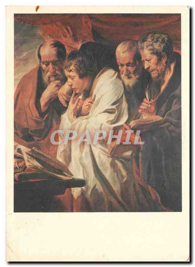 Les quatre Évangélistes — Jacob Jordaens (1593-1678) — Éditions de la Loterie Nationale