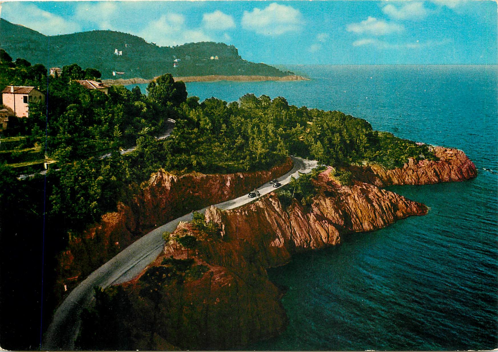 CPM Cote d'Azur Le Trayas La Corniche d'Or et la Pointe Notre Dame