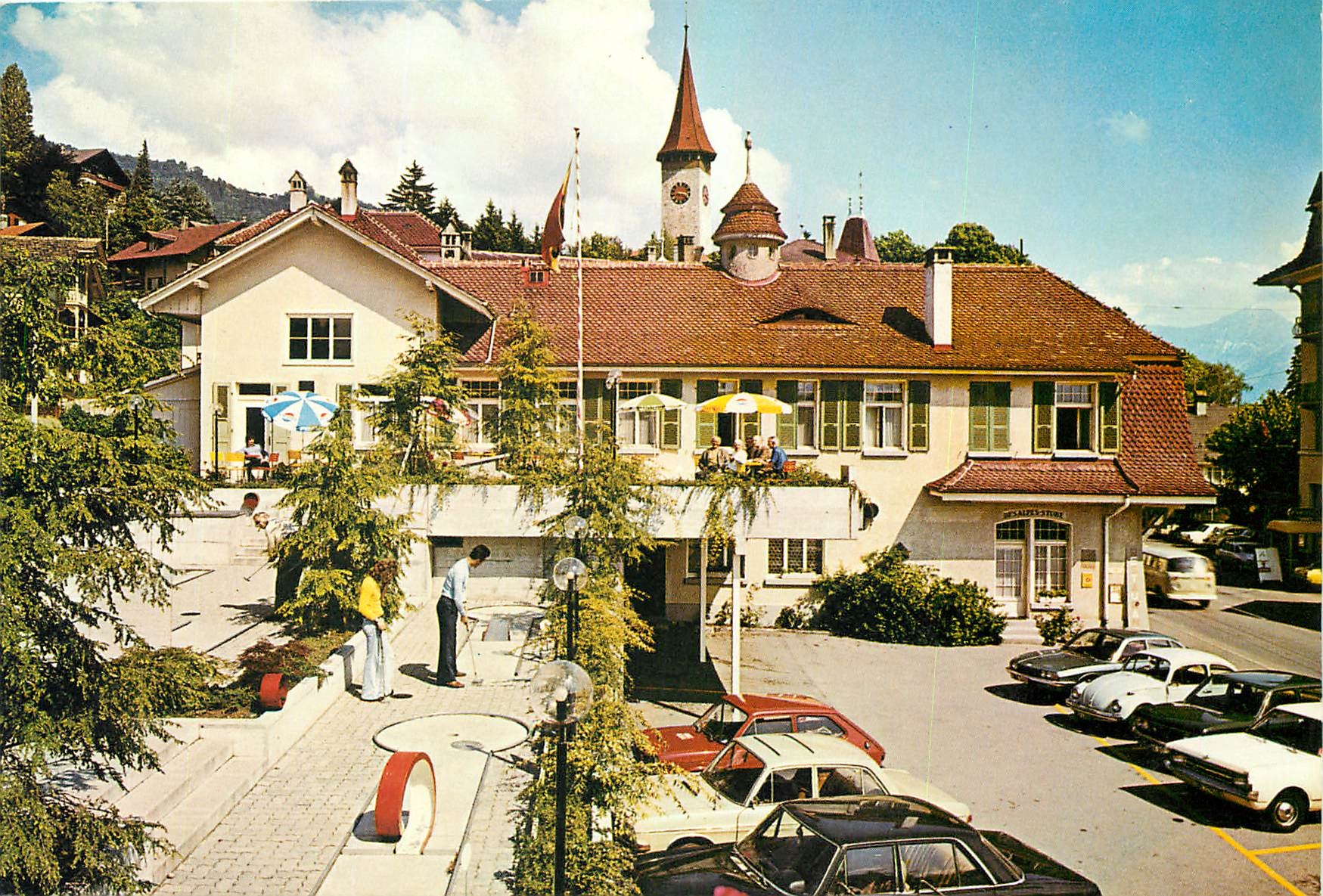 CPM Hotel Restaurant des Alpes Hilterfingen Golf