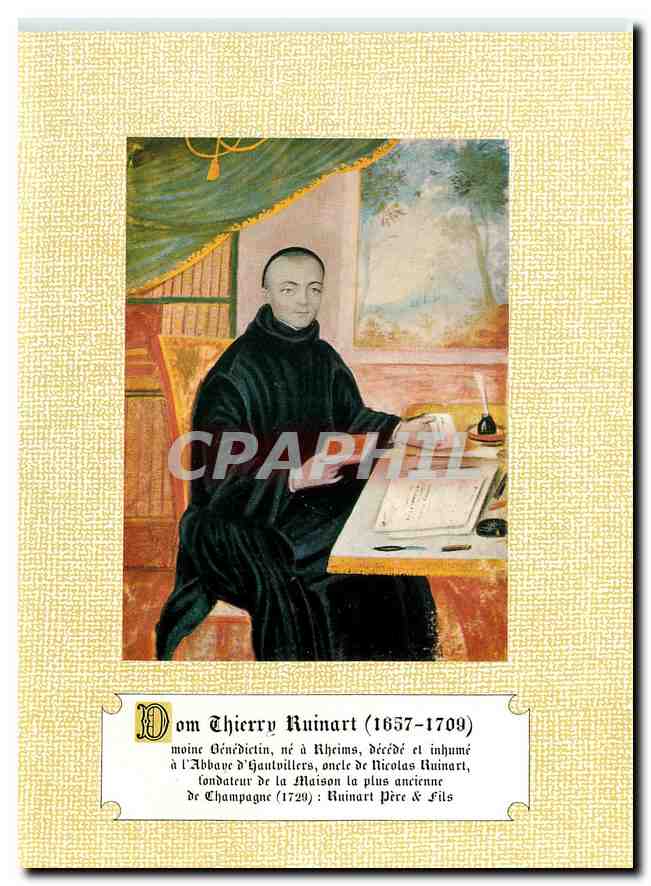 CPM Dom Chierry Ruinart (1657 1709) Reims