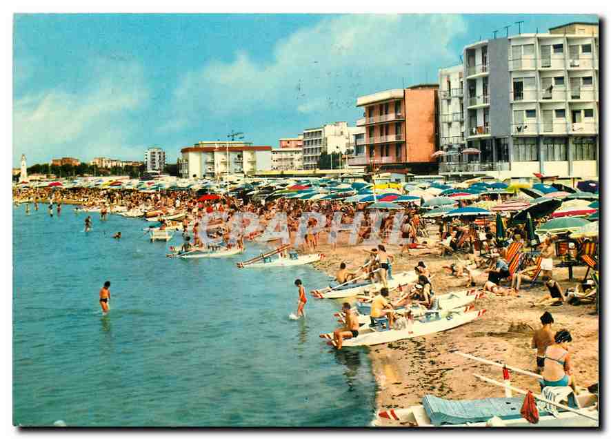 CPM Riviera Adriatica S Guilliano Mare Hotel et Plage