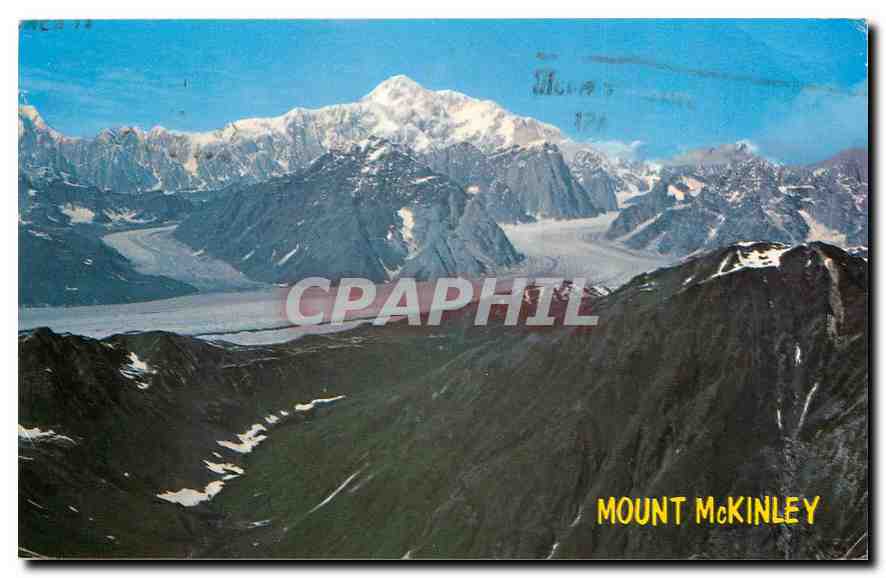 CPM Mount Mckinley Highest of North AMarica (20  320 ft) with two of its glaciers