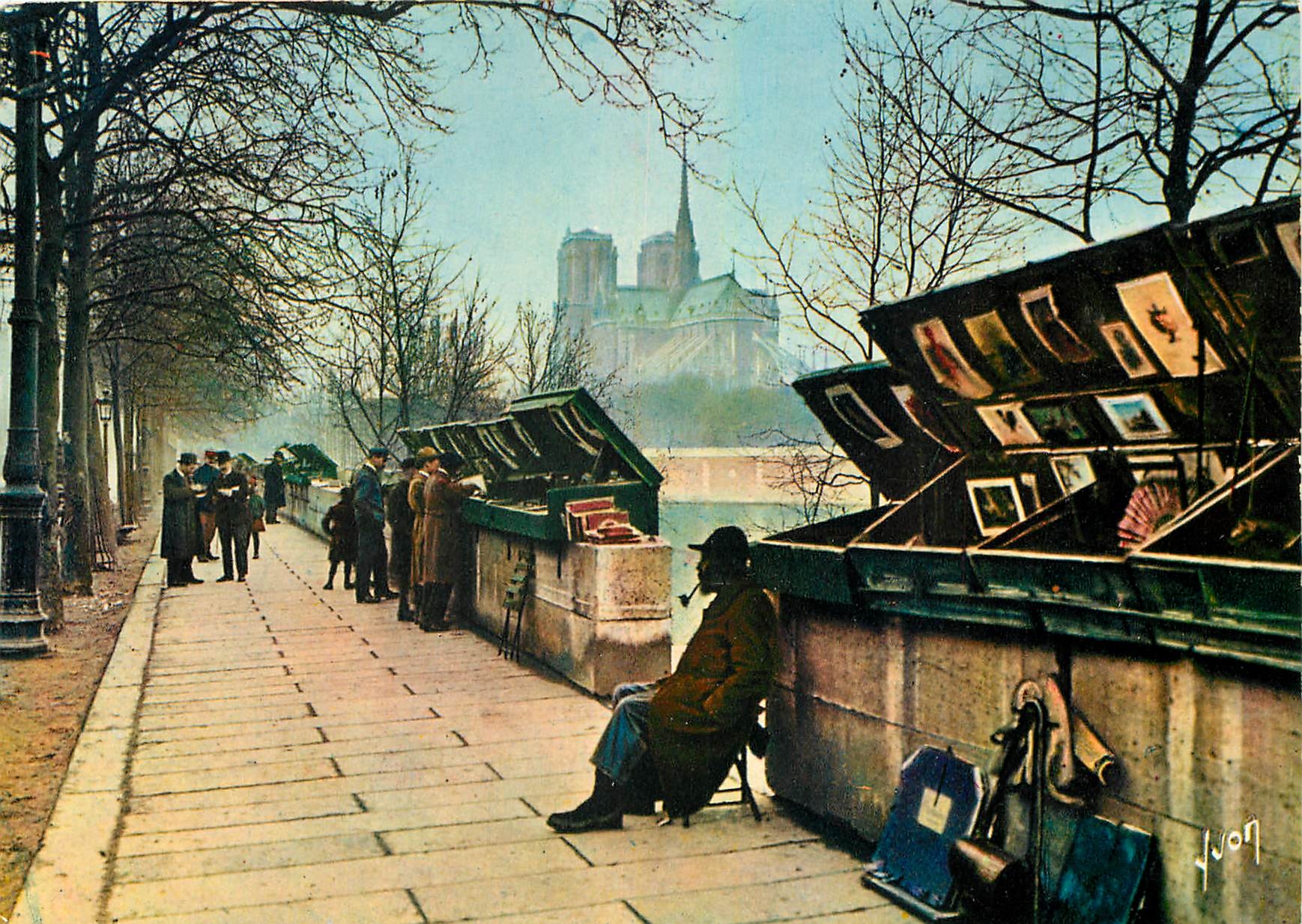 CPM Couleurs et Lumiere de France Paris  Les Bouquinistes du Quai de la Tournelle