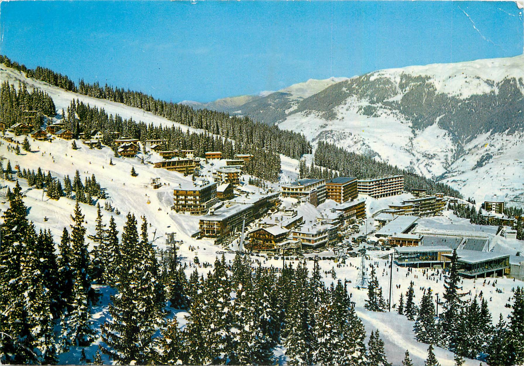 CPM Courchevel Vue sur le quartier de Plantre