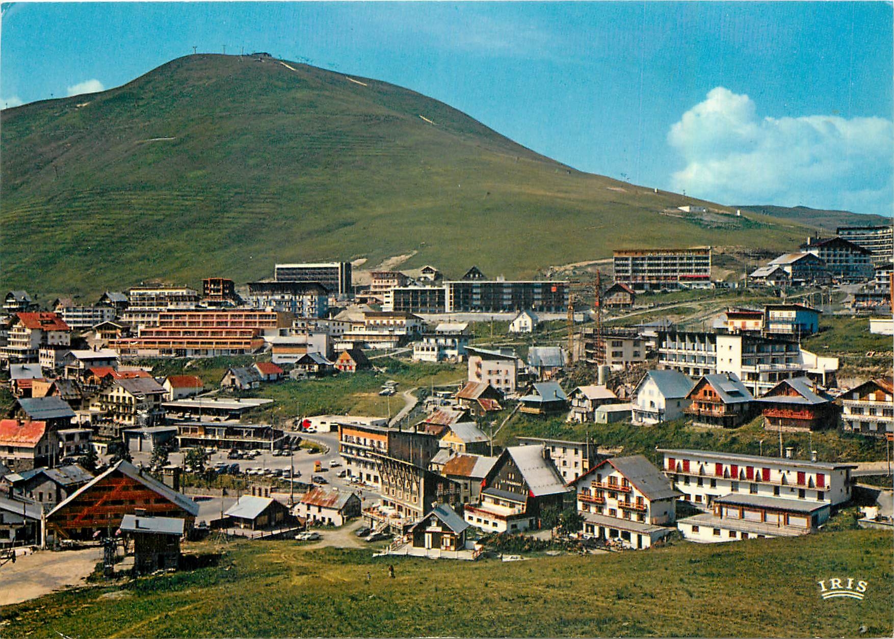 Alpe d'Huez — Allgemeiner Blick und der Signal — IRIS