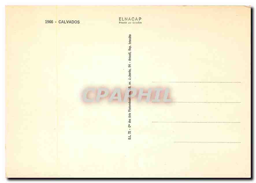 CPM Calvados — Rückseite