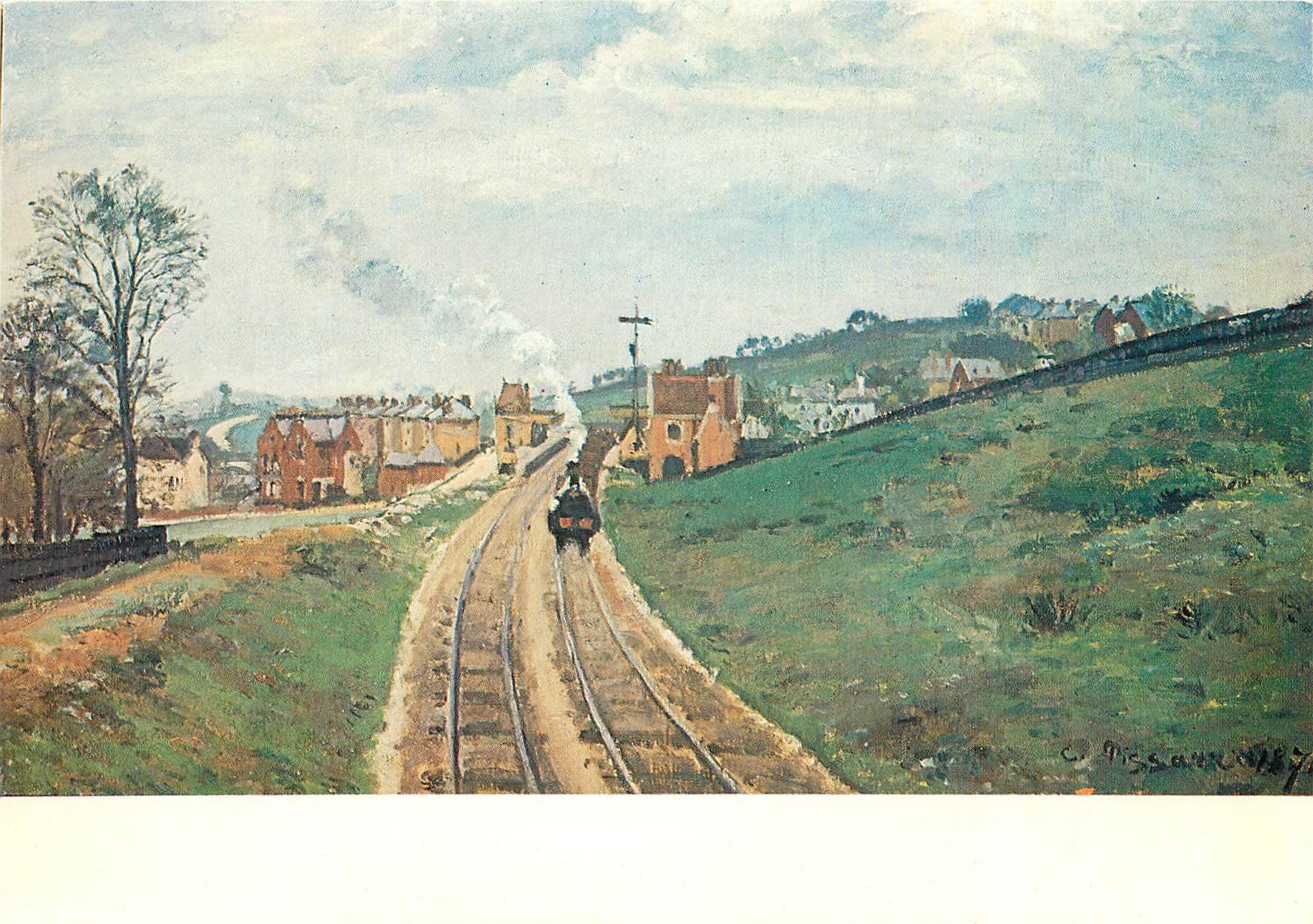CPM Paris Grand Palais Exposition Pissarro 31 janvier 27 avril 1981